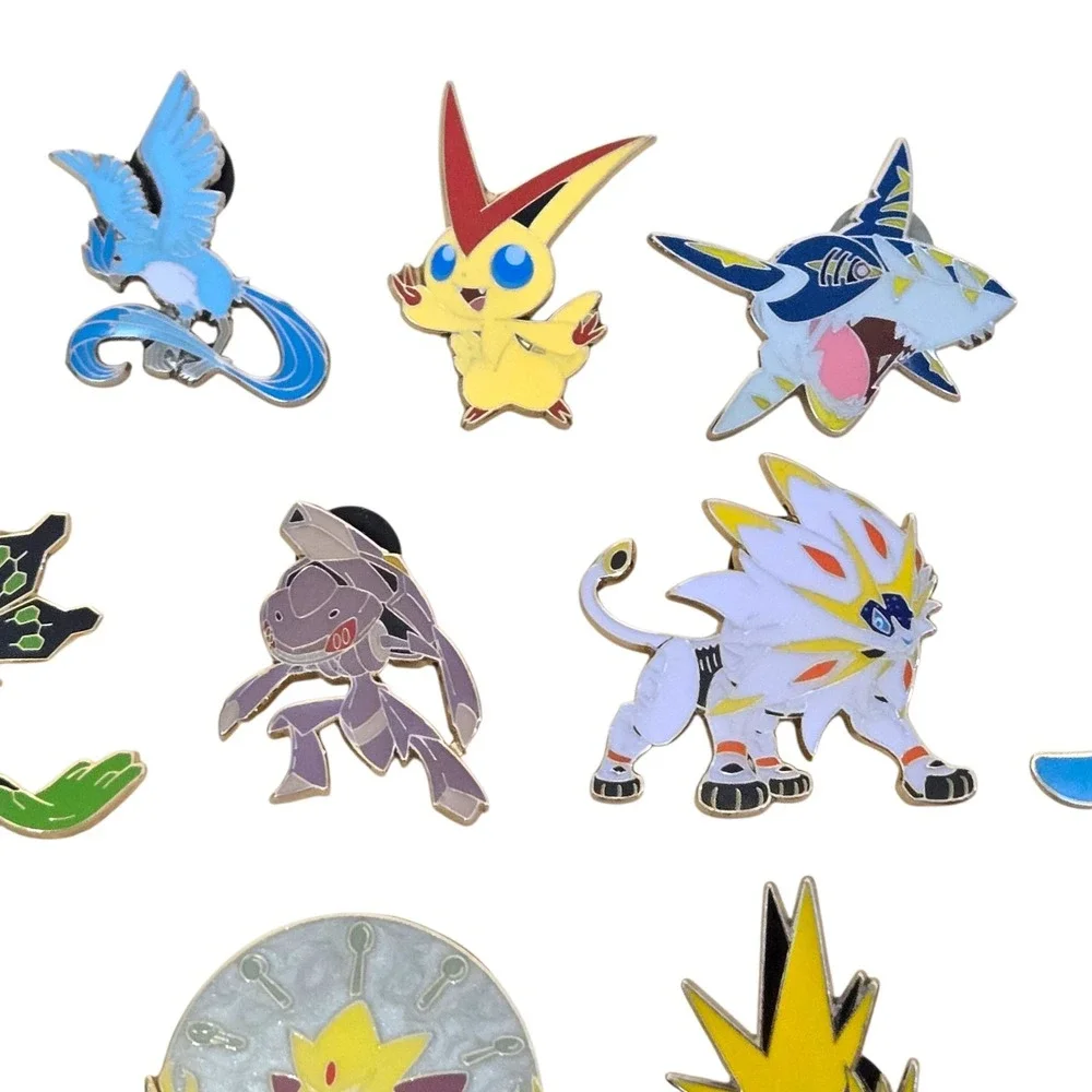 Pokemon Official Enamel Collector's Pins Authentic Lot 14 Beedrill Zygarde More